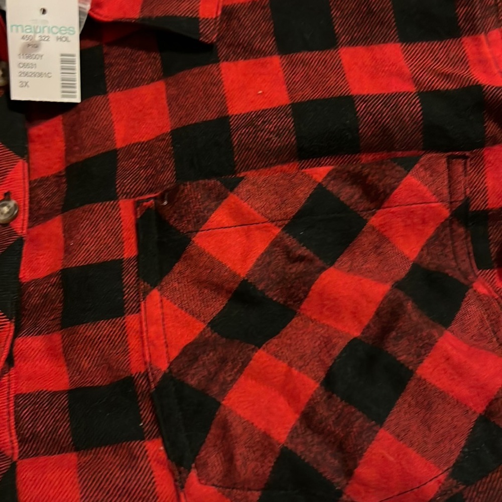 Red/black Flannel - Picture 4 of 6